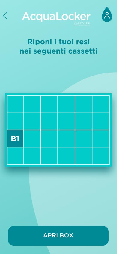 AcquaLocker Levico Acque istruzioni